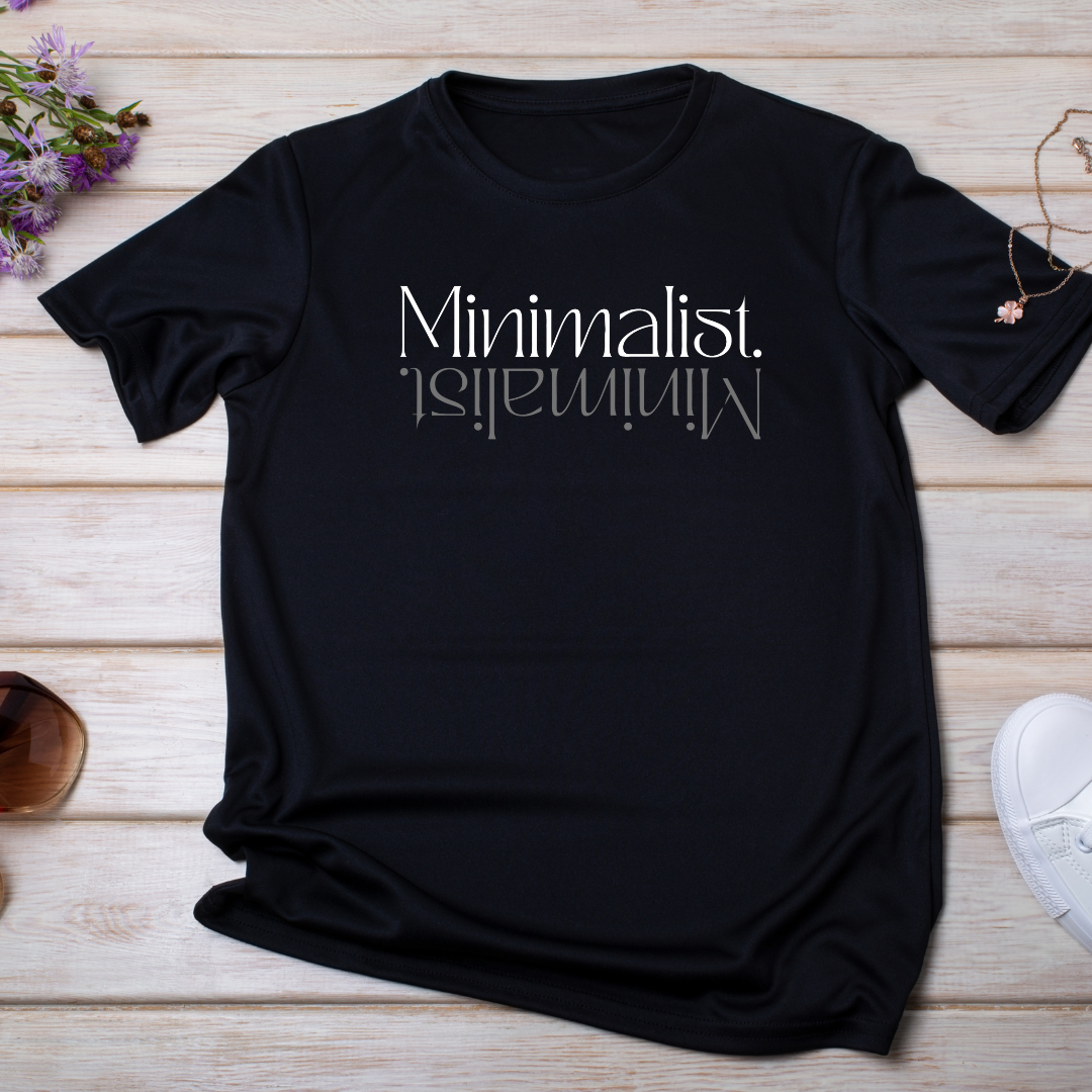 Minimalist Reflection T-Shirt – Do Not Disturb Streetwear