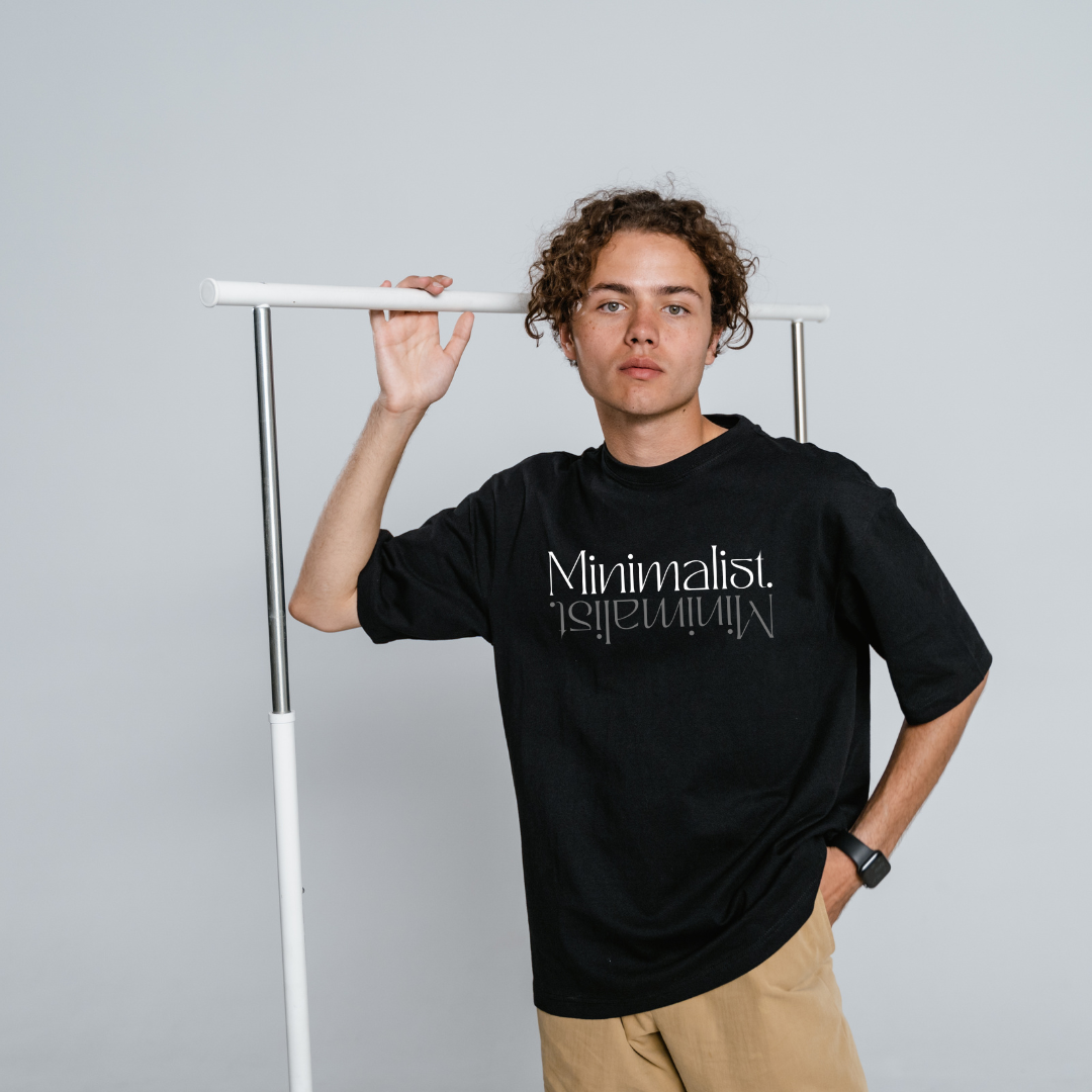 Minimalist Reflection T-Shirt – Do Not Disturb Streetwear