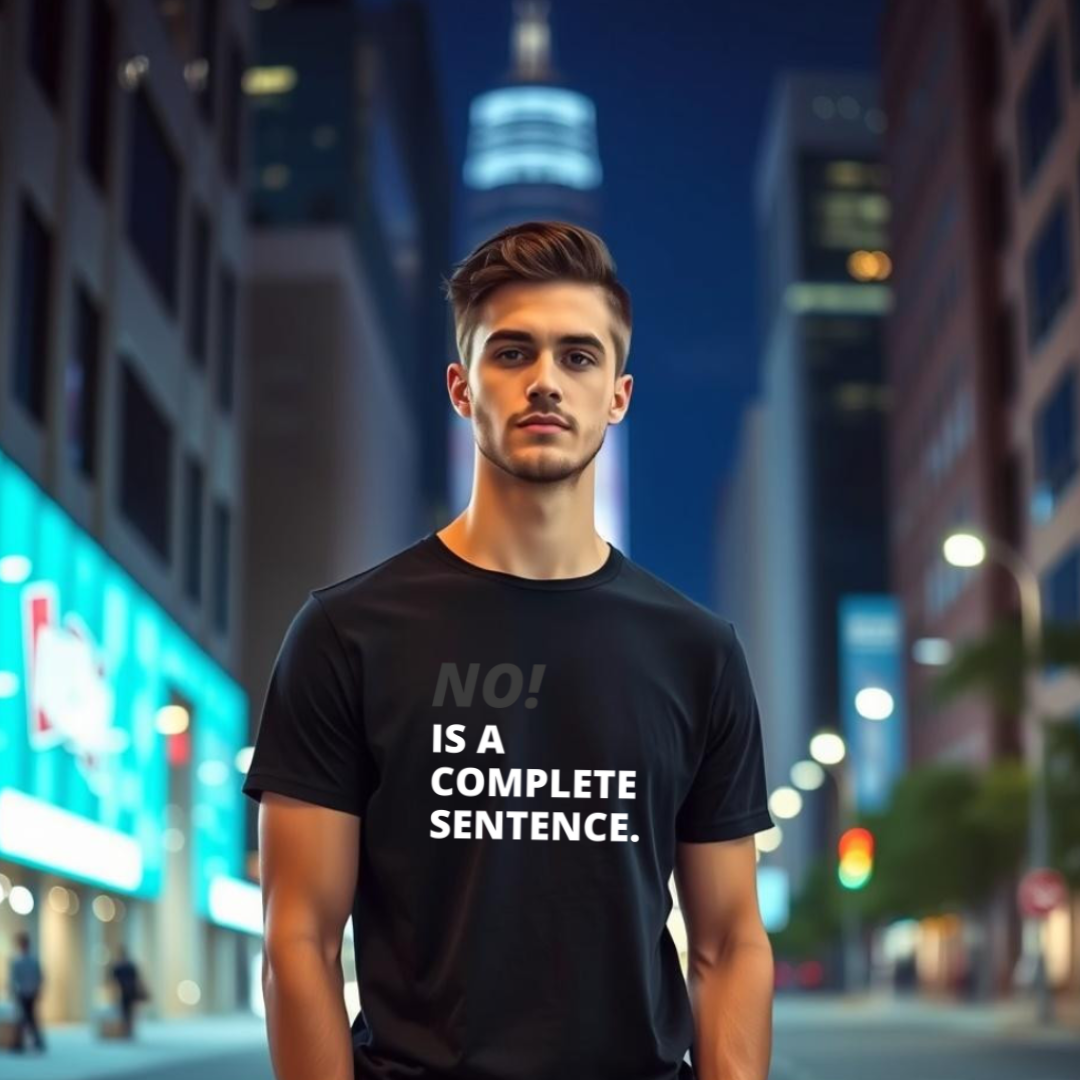 NO! Is a Complete Sentence T-Shirt – Do Not Disturb Streetwear