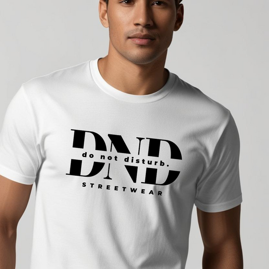 DND Streetwear T-Shirt – White Edition