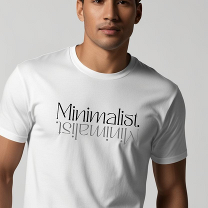 Minimalist Reflection T-Shirt – Do Not Disturb Streetwear