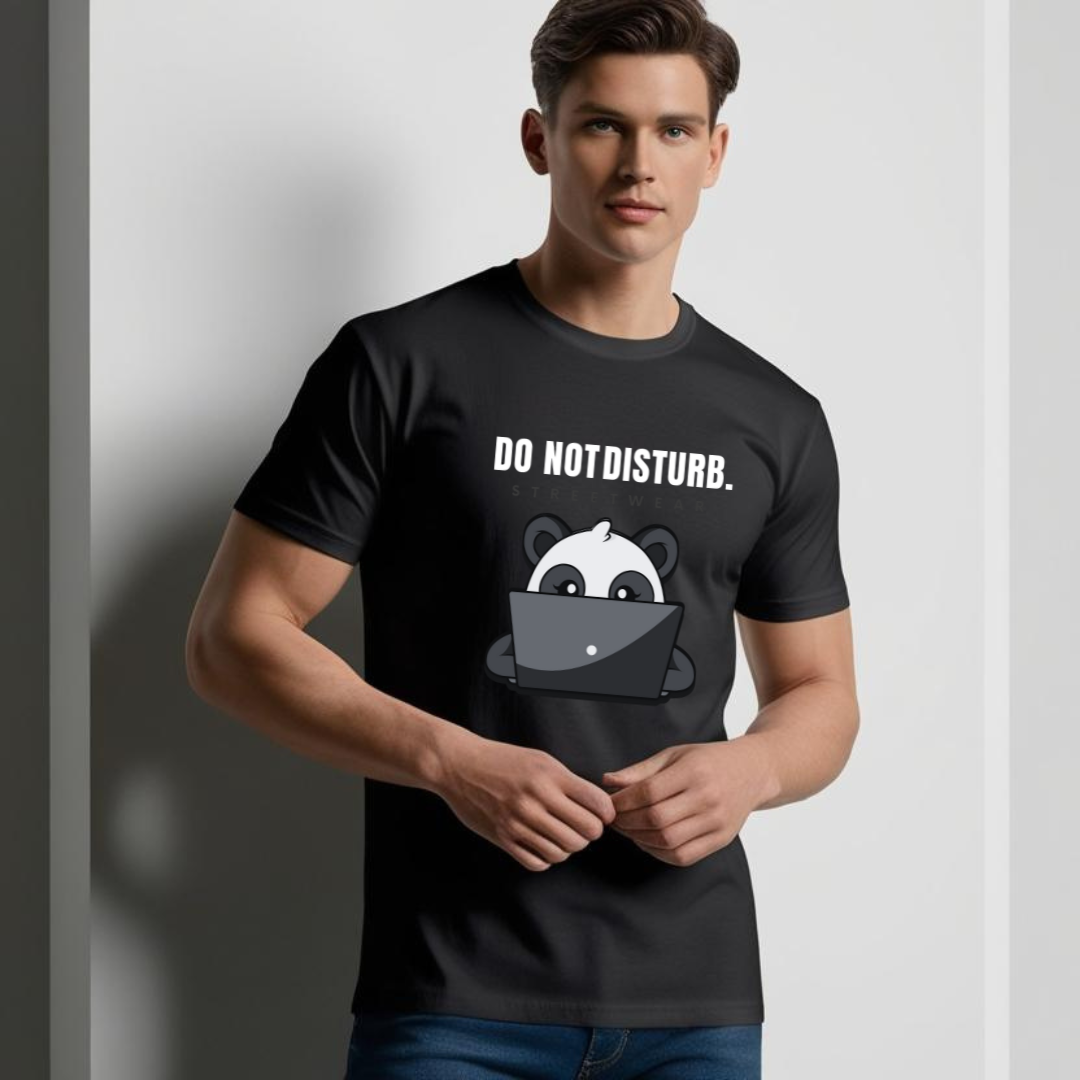 Do Not Disturb Panda T-Shirt – Do Not Disturb Streetwear