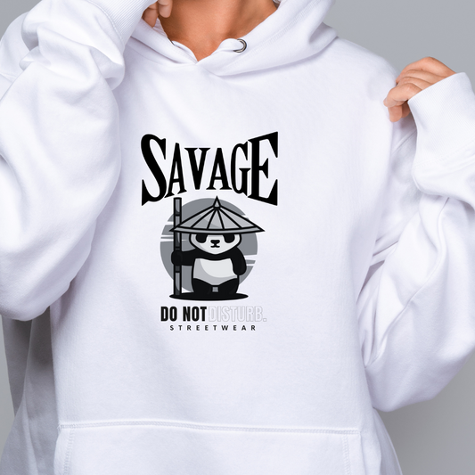 SAVAGE Graphic Hoodie – Do Not Disturb Streetwear