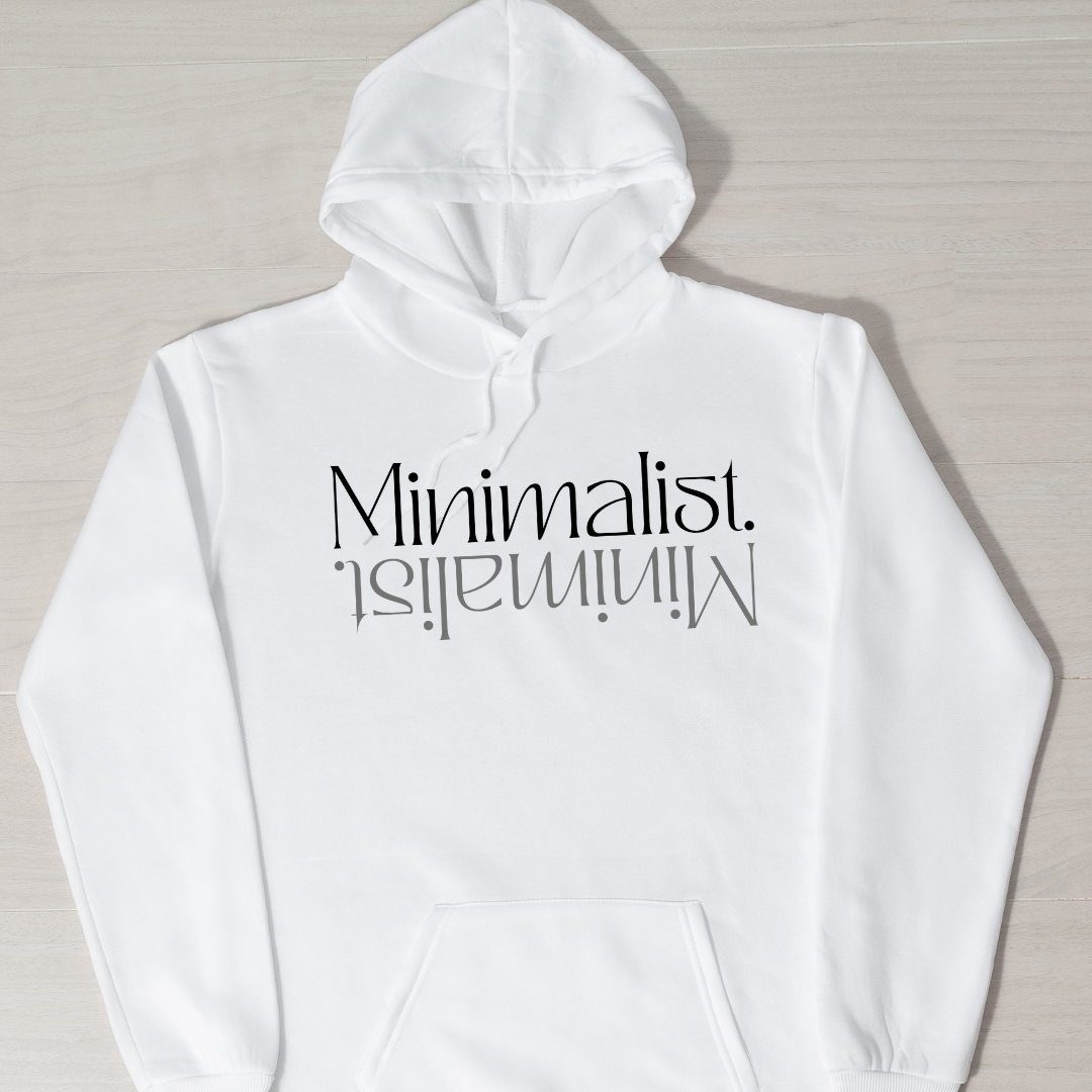 Minimalist Reflection Hoodie – Do Not Disturb Streetwear