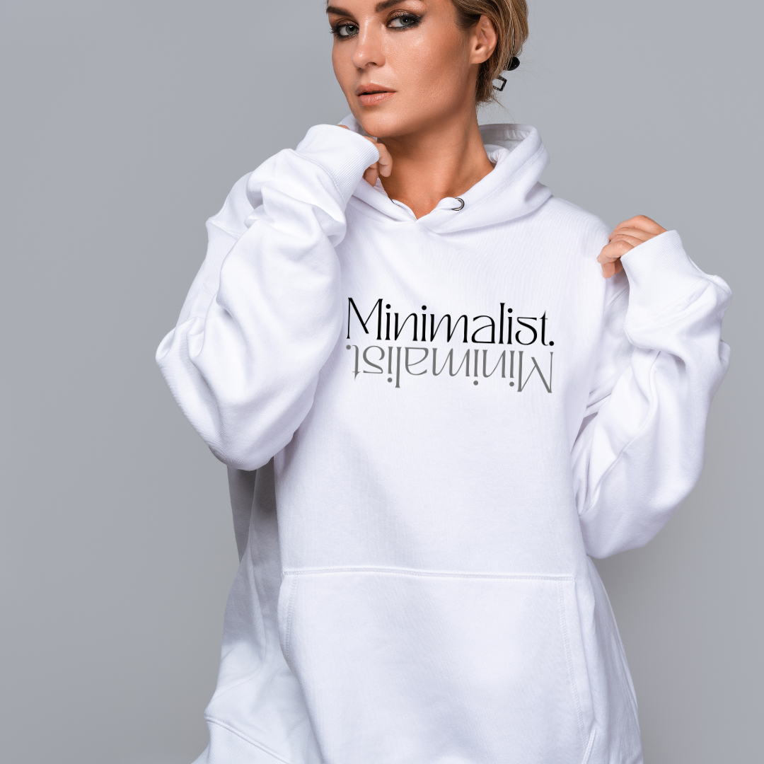 Minimalist Reflection Hoodie – Do Not Disturb Streetwear